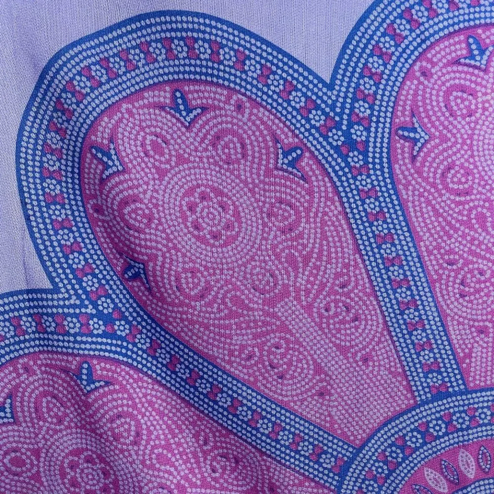 YOA Floral Scarf Shawl Wrap Fringe Mandala‎ Pattern FLAWS Women 62